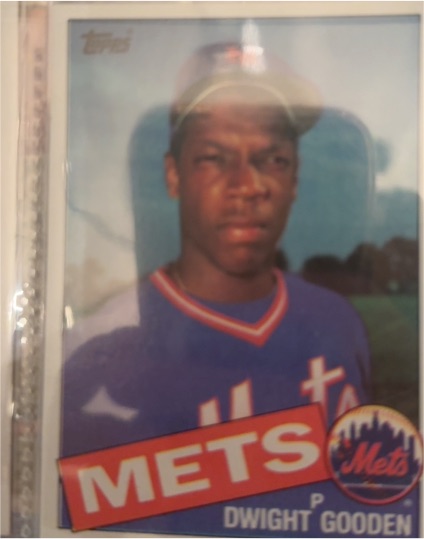 1985 Topps #41 Dwight Gooden — front