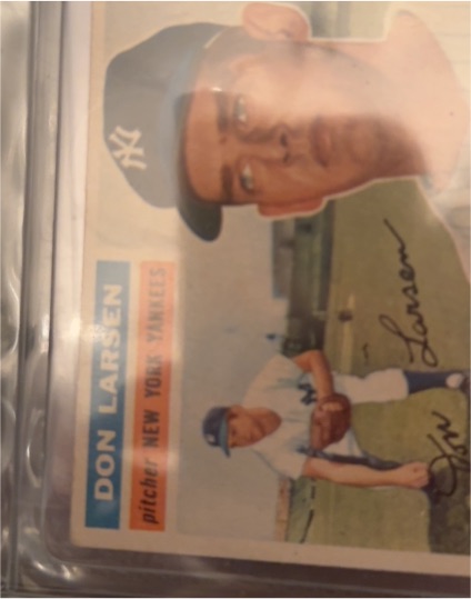 1956 Topps #332 Don Larsen — front