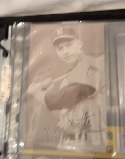 1947 Exhibits #Mickey Mantle — front