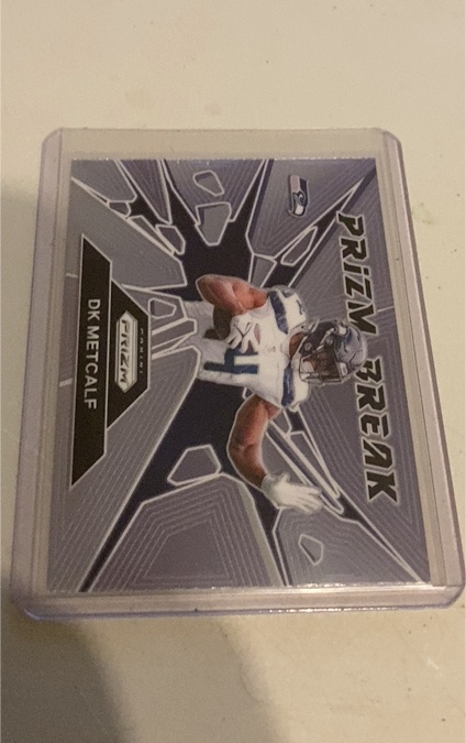 2024 Panini Prizm #5 DK Metcalf Prizm Break — front