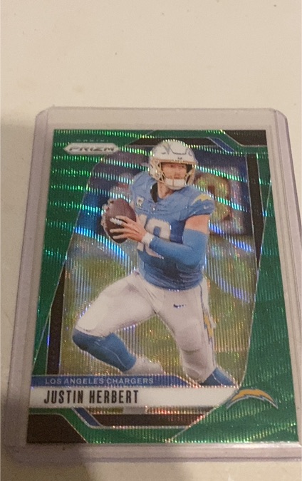 2024 Panini Prizm Justin Herbert — front