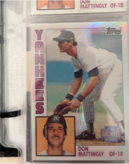 1984 Topps #8 Don Mattingly — front