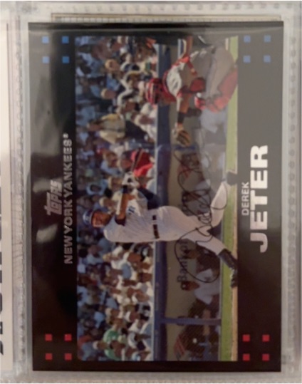 2007 Topps #40 Derek Jeter — front