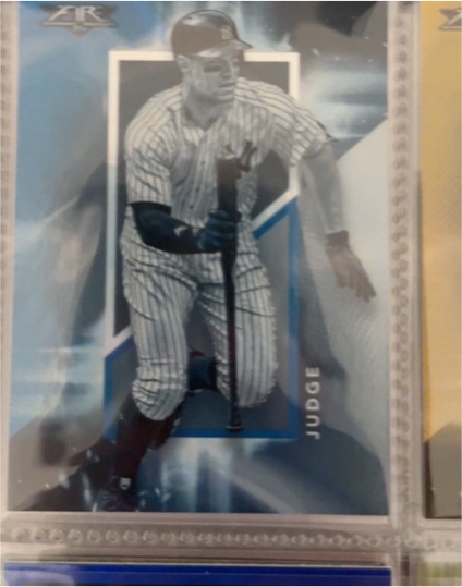 2019 Fire Blue Chip En Fuego #1 Aaron Judge — front