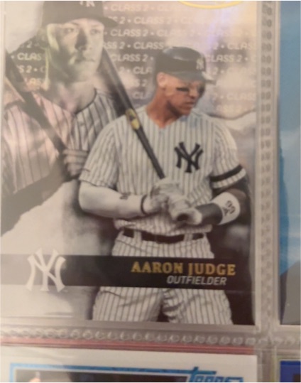 2020 Topps Gold Label #62 Aaron Judge — front