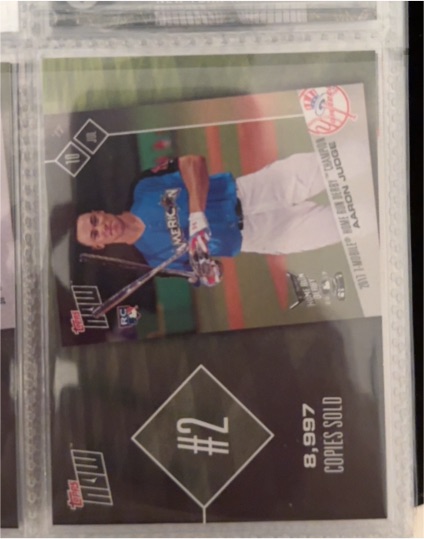 2018 Topps #TN-2 Aaron Judge — front