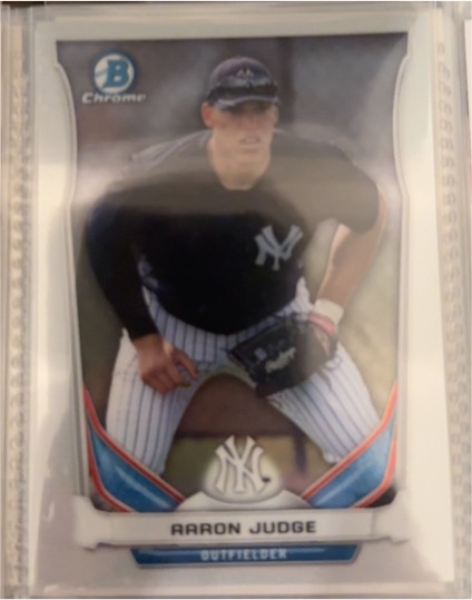 2014 Bowman Chrome Draft Top Prospects #CTP-39 Aaron Judge — front