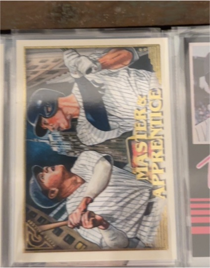 2019 Topps Gallery #MA-RJ Babe Ruth / Aaron Judge Master & Apprentice — front