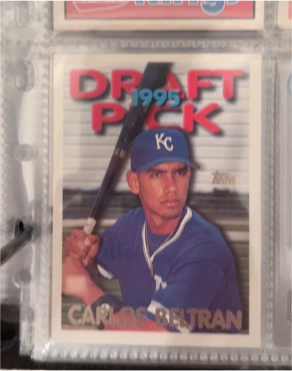 1995 Topps Traded #18T Carlos Beltran — front