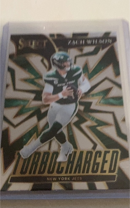 2021 Panini Select #TUR-2 Zach Wilson Turbocharged — front