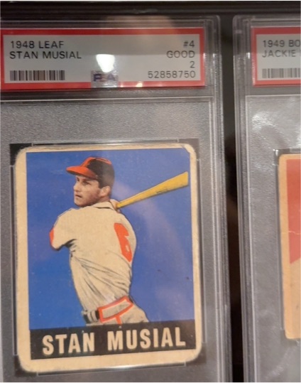1948 Leaf #4 Stan Musial — front