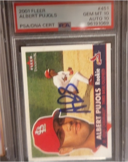 2001 Fleer #451 Albert Pujols — front