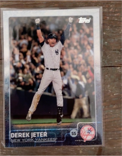 2015 Topps #1 Derek Jeter — front