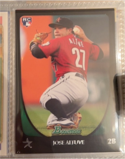 2011 Bowman Draft Picks & Prospects #11 Jose Altuve — front