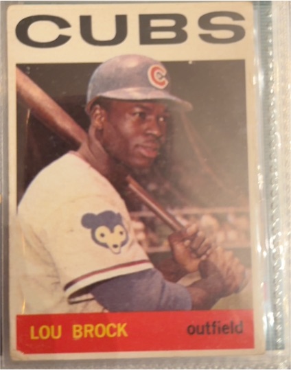 1964 Topps #29 Lou Brock — front