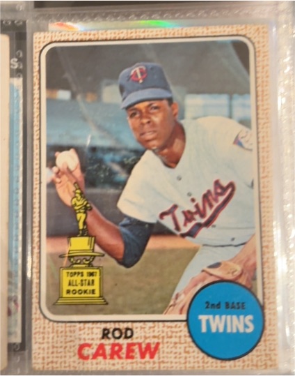 1968 Topps #80 Rod Carew — front
