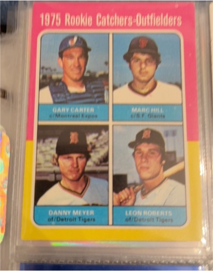 1975 Topps #620 Gary Carter Rookie Catchers-Outfielders — front