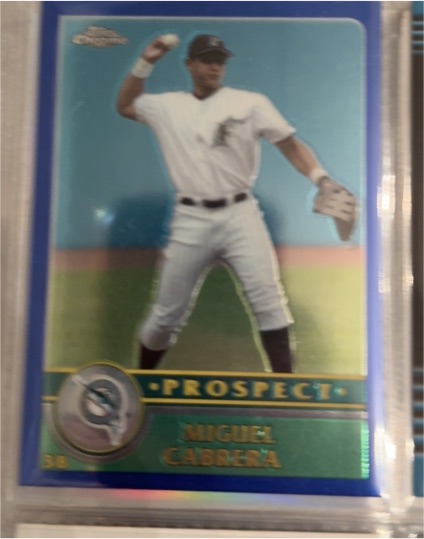 2003 Topps Chrome Traded #T126 Miguel Cabrera — front