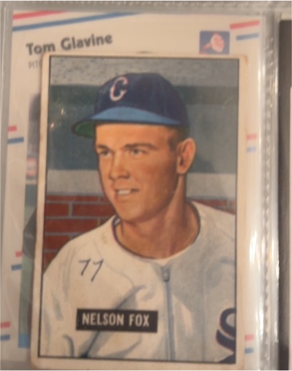 1951 Bowman #232 Nelson Fox — front
