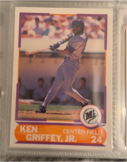 1989 Score #24 Ken Griffey Jr. — front