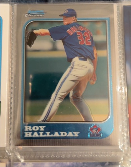 1997 Bowman Chrome #308 Roy Halladay — front
