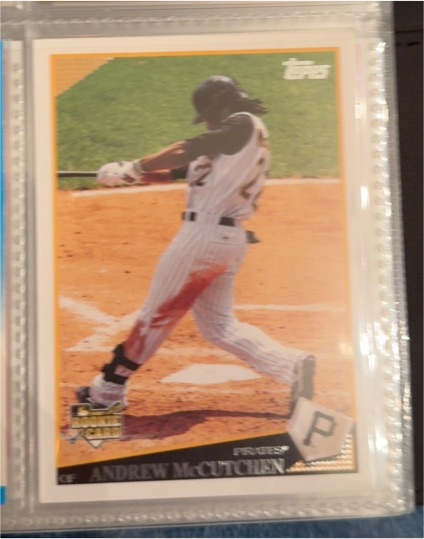 2009 Topps Updates & Highlights #UH155 Andrew McCutchen — front