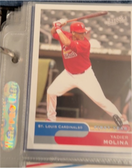 2004 Topps Bazooka #275 Yadier Molina Rookie — front