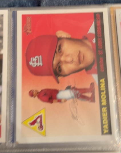 2004 Topps Heritage #355 Yadier Molina — front