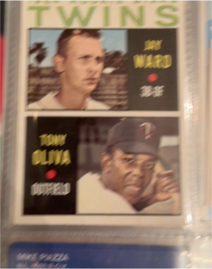 1964 Topps #116 Tony Oliva / Jay Ward — front
