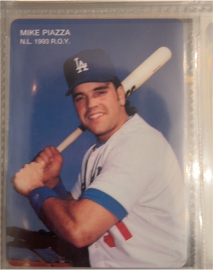 1994 Mother's Cookies #2 Mike Piazza — front