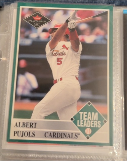 2001 Fleer Platinum #435 Albert Pujols — front