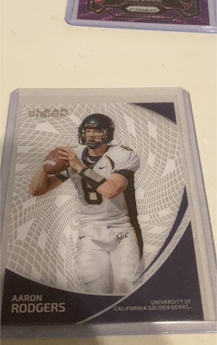 2023 Panini Chronicles Draft Picks #16 Aaron Rodgers Clear Vision — front