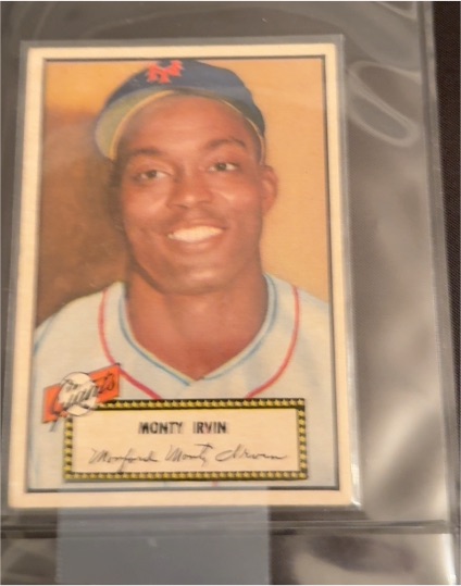 1952 Topps #26 Monte Irvin — front