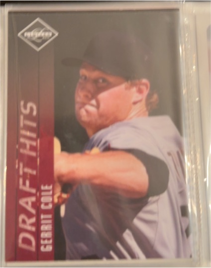 2011 Panini Limited Draft Hits Gerrit Cole — front