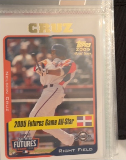 2005 Topps Updates & Highlights #UH206 Nelson Cruz — front