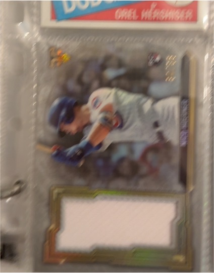 2020 Topps Triple Threads Single Jumbo Relics #SJR-WC Willson Contreras — front