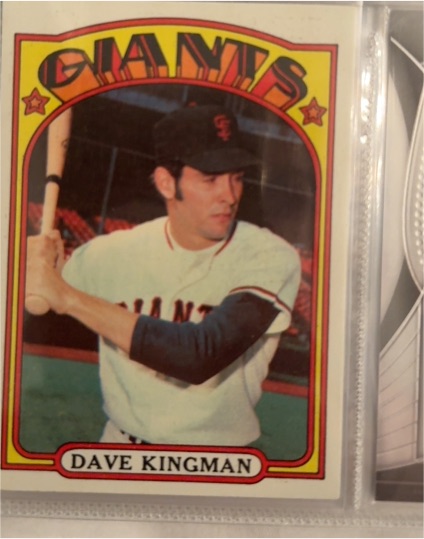 1972 Topps #147 Dave Kingman — front