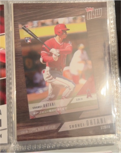 2019 Topps Now Review #TN-3 Shohei Ohtani — front