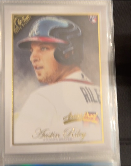 2019 Topps Gallery #5 Austin Riley — front