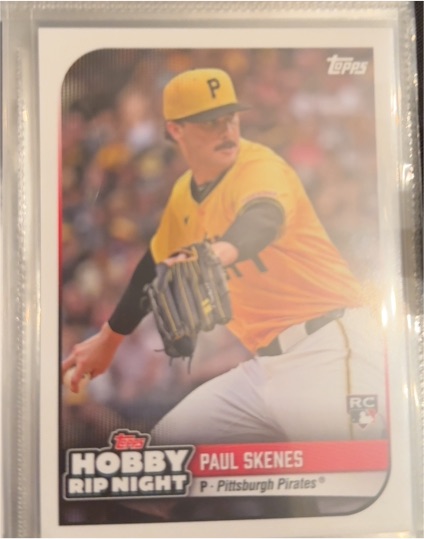 2024 Topps Hobby Rip Night #38 Paul Skenes — front