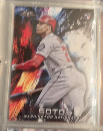 2018 Topps Fire #181 Juan Soto — front