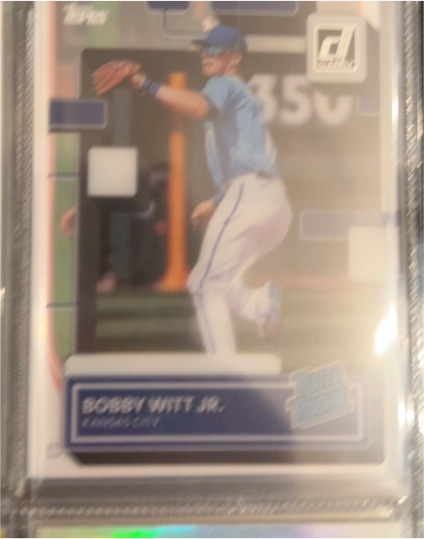 2022 Donruss Optic #98 Bobby Witt Jr. — front
