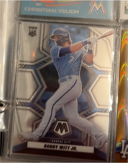2022 Panini Mosaic #265 Bobby Witt Jr. — front
