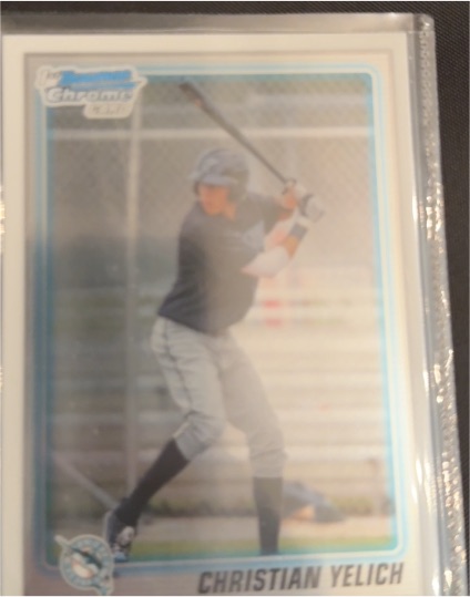 2010 Bowman Draft Picks & Prospects #BDPP78 Christian Yelich — front