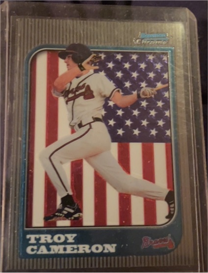 1997 Bowman Chrome International #296 Troy Cameron — front