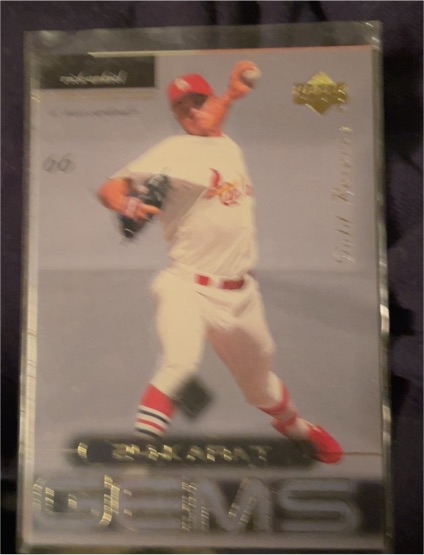 2000 Upper Deck 24 Karat Gems #K6 Rick Ankiel — front