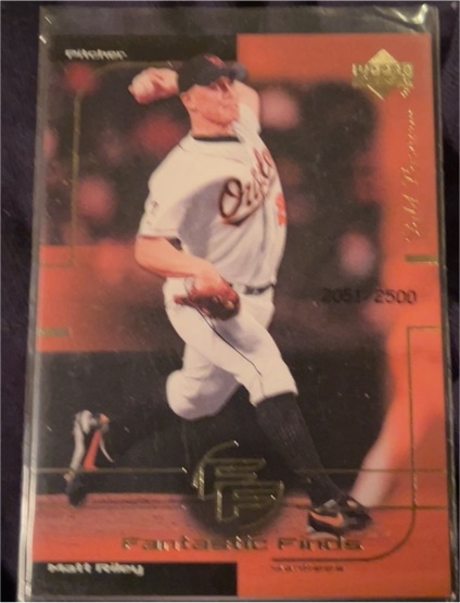 2000 Upper Deck Gold Reserve #275 Matt Riley — front