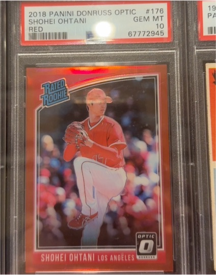 2018 Panini Donruss Optic #176 Shohei Ohtani — front