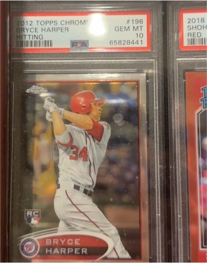 2012 Topps Chrome #196 Bryce Harper — front