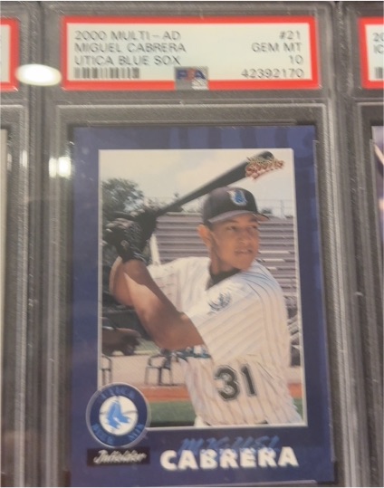 2000 Multi-Ad #21 Miguel Cabrera — front